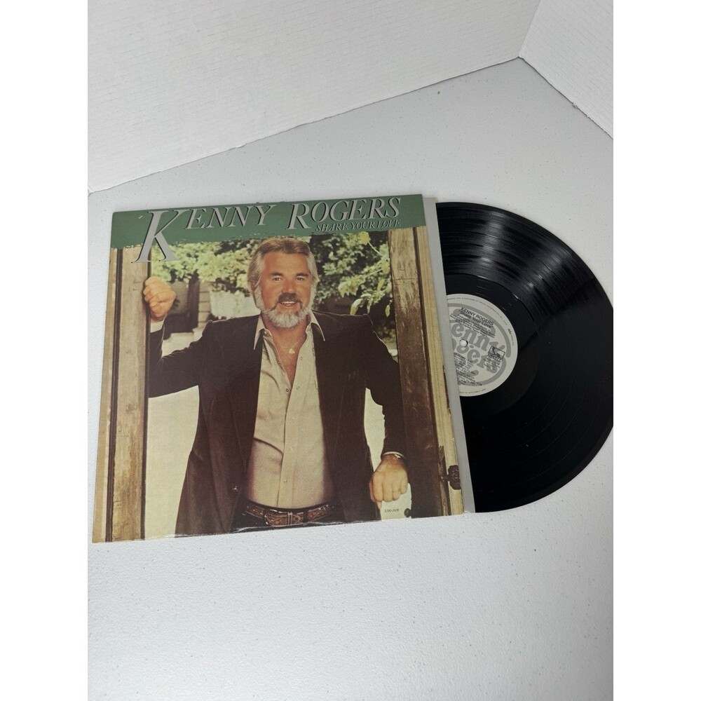 Vintage Vinyl: Kenny Rogers "Share Your Love"  Liberty 1981 by Lionel Ritchie